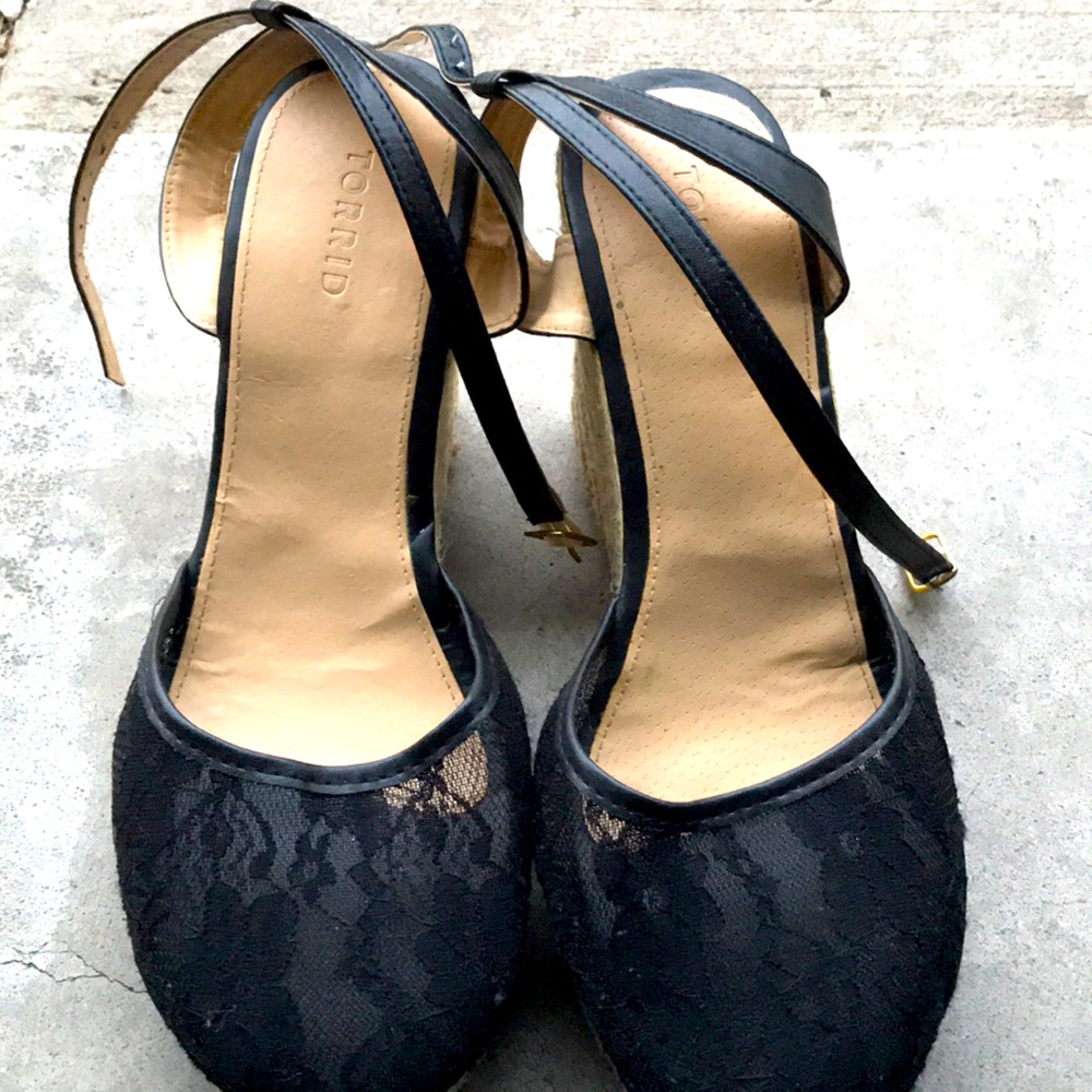 Torrid lace wedges